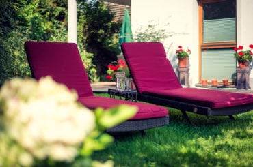 Garten - ride & relax Apparthotel in Eben im Pongau